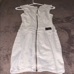 G Raw Jean dress